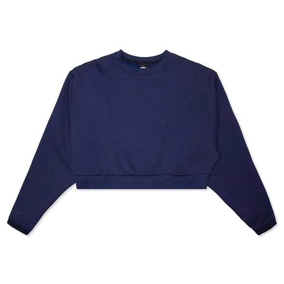 NWT NIKE Sportswear City Ready Women's Fleece Crew Cropped Top Sweatshirt - Picture 8 of 16